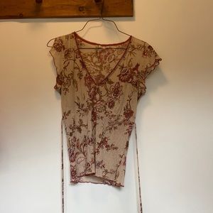 Self esteem women’s tie shirt